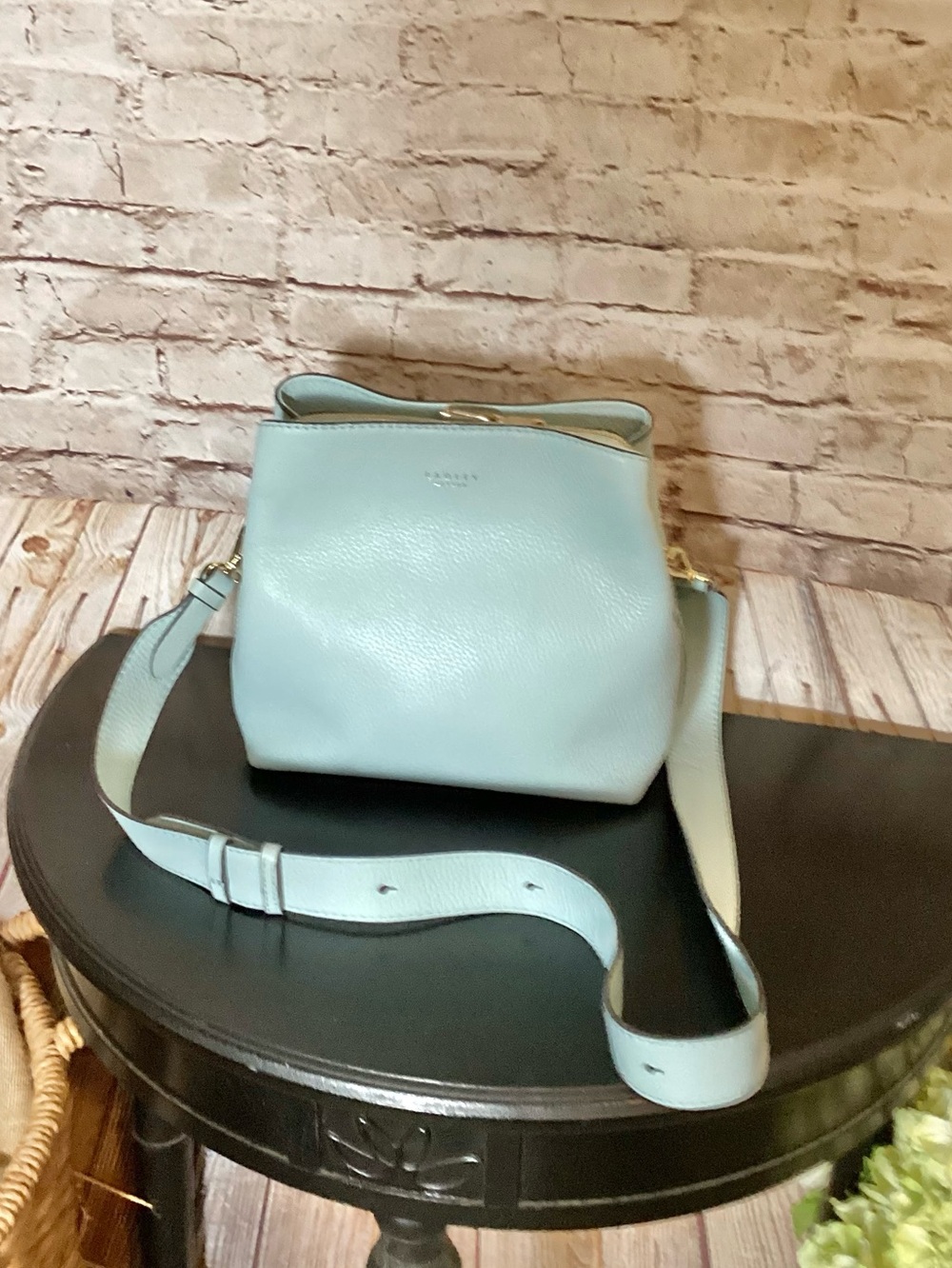 Radley London Dukes Place pebbled leather crossbody purse - Picture 13 of 14